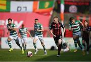 29 August 2021; Ross Tierney of Bohemians during the extra.ie FAI Cup second round match between Bohemians and Shamrock Rovers at Dalymount Park in Dublin. Photo by Stephen McCarthy/Sportsfile