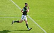 29 August 2021; Luke Connolly of Nemo Rangers celebrates after scoring his second and his side's third goal during the 2020 Cork County Senior Club Football Championship Final match between between Castlehaven and Nemo Rangers at Páirc Ui Chaoimh in Cork. Photo by Brendan Moran/Sportsfile