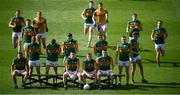 28 August 2021; Kerry players prepare to have their team photograph taken before the GAA Football All-Ireland Senior Championship semi-final match between Kerry and Tyrone at Croke Park in Dublin. Photo by Stephen McCarthy/Sportsfile