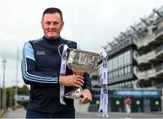 30 August 2021; Dublin manager Mick Bohan during an AIG-LGFA media event with Croke Park in the background. He is looking forward to welcoming 40,000 fans into Croke Park for Sunday’s All-Ireland final. AIG is the official insurance partner of the LGFA and also announced a new 15% discount off car insurance for all LGFA members at www.aig.ie/lgfa. Photo by Ramsey Cardy/Sportsfile