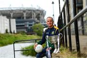 30 August 2021; Meath manager Eamonn Murray during an AIG-LGFA media event with Croke Park in the background. He is looking forward to welcoming 40,000 fans into Croke Park for Sunday’s All-Ireland final. AIG is the official insurance partner of the LGFA and also announced a new 15% discount off car insurance for all LGFA members at www.aig.ie/lgfa. Photo by Ramsey Cardy/Sportsfile