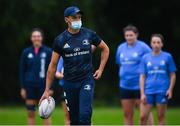 30 August 2021; Breakdown and Collision coach Charl Malherbe during a Leinster Rugby Womens Training Session at Kings Hospital in Lucan, Dublin. Photo by Harry Murphy/Sportsfile