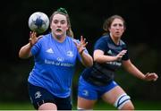 30 August 2021; Mary Healy, left, during a Leinster Rugby Womens Training Session at Kings Hospital in Lucan, Dublin. Photo by Harry Murphy/Sportsfile