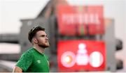 31 August 2021; Aaron Connolly during a Republic of Ireland training session at Estádio Algarve in Faro, Portugal. Photo by Stephen McCarthy/Sportsfile