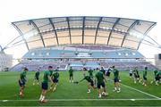 31 August 2021; A general view during a Republic of Ireland training session at Estádio Algarve in Faro, Portugal. Photo by Stephen McCarthy/Sportsfile