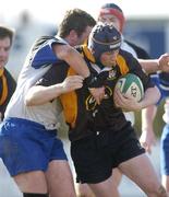 28 February 2004; Niall Smullen, Buccaneers, in action against Cork Constitution. AIB All Ireland League 2003-2004, Division 1, Cork Constitution v Buccaneers, Temple Hill, Cork. Picture credit; Damien Eagers / SPORTSFILE *EDI*