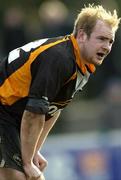 28 February 2004; William Wallace, Buccaneers. AIB All Ireland League 2003-2004, Division 1, Cork Constitution v Buccaneers, Temple Hill, Cork. Picture credit; Damien Eagers / SPORTSFILE *EDI*