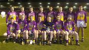 28 February 2004; The Wexford team. Allianz National Hurling League, Division 1B, Cork v Wexford, Pairc Ui Rinn, Cork. Picture credit; Damien Eagers / SPORTSFILE *EDI*