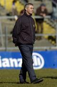 7 March 2004; Brian McEniff, Donegal manager. Allianz Football League 2004, Division 2A, Round 4, Roscommon v Donegal, Dr. Hyde Park, Co. Roscommon. Picture credit; Damien Eagers / SPORTSFILE *EDI*