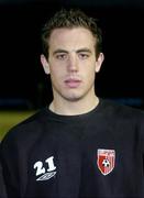 10 March 2004; Mark McCrystal, Derry City. Pre-Season friendly, Kildare County v Derry City, Station Road, Kildare. Picture credit; David Maher / SPORTSFILE *EDI*