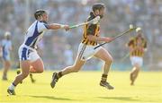 13 July 2013; Aidan Fogarty, Kilkenny, in action against Noel Connors, Waterford. GAA Hurling All-Ireland Senior Championship, Phase III, Kilkenny v Waterford, Semple Stadium, Thurles, Co. Tipperary. Picture credit: Stephen McCarthy / SPORTSFILE Picture credit: Stephen McCarthy / SPORTSFILE