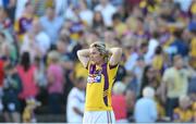 20 July 2013; A disappointed Ben Brosnan Wexford, at the end of the game. GAA Football All-Ireland Senior Championship Round 3, Wexford v Laois, Wexford Park, Wexford. Picture credit: David Maher / SPORTSFILE