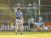 20 July 2013; Colm Kelly, Laois, scores a late point. GAA Football All-Ireland Senior Championship Round 3, Wexford v Laois, Wexford Park, Wexford. Picture credit: David Maher / SPORTSFILE