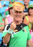21 July 2013; London supporter Cyril McGreevy, from Downpatrick, Co Down, and who had a son, David, playing for London. Connacht GAA Football Senior Championship Final, Mayo v London, Elverys MacHale Park, Castlebar, Co. Mayo. Picture credit: Ray McManus / SPORTSFILE