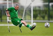 3 September 2021; Garry Hoey as the Irish Amputee Team prepare at the FAI NTC in Abbotstown, Dublin, for the forthcoming EAFF European Championship in Krakow, Poland. Photo by Ramsey Cardy/Sportsfile