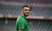 31 August 2021; Troy Parrott during a Republic of Ireland training session at Estádio Algarve in Faro, Portugal. Photo by Stephen McCarthy/Sportsfile