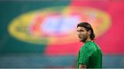 31 August 2021; Jeff Hendrick during a Republic of Ireland training session at Estádio Algarve in Faro, Portugal. Photo by Stephen McCarthy/Sportsfile