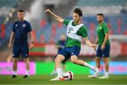 31 August 2021; Harry Arter during a Republic of Ireland training session at Estádio Algarve in Faro, Portugal. Photo by Stephen McCarthy/Sportsfile