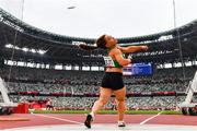 1 September 2021; Niamh McCarthy of Ireland competing in the F41 Women's Discus Final at the Olympic Stadium on day eight during the Tokyo 2020 Paralympic Games in Tokyo, Japan. Photo by Sam Barnes/Sportsfile