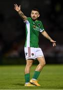 27 August 2021; Dylan McGlade of Cork City during the extra.ie FAI Cup Second Round match between Cork City and St Patrick's Athletic at Turner's Cross in Cork. Photo by Piaras Ó Mídheach/Sportsfile