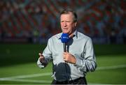 1 September 2021; RTÉ Sport Analyst and former Republic of Ireland international Ronnie Whelan before the FIFA World Cup 2022 qualifying group A match between Portugal and Republic of Ireland at Estádio Algarve in Faro, Portugal. Photo by Stephen McCarthy/Sportsfile