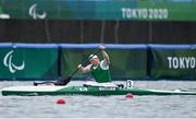 2 September 2021; Patrick O'Leary of Ireland competing in the Men's VL3 200 metre sprint heats at the Sea Forest Waterway on day nine during the Tokyo 2020 Paralympic Games in Tokyo, Japan. Photo by Sam Barnes/Sportsfile