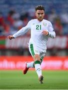 1 September 2021; Aaron Connolly of Republic of Ireland during the FIFA World Cup 2022 qualifying group A match between Portugal and Republic of Ireland at Estádio Algarve in Faro, Portugal. Photo by Stephen McCarthy/Sportsfile