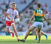 28 August 2021; Conn Kilpatrick of Tyrone in action against Gavin Crowley of Kerry during the GAA Football All-Ireland Senior Championship semi-final match between Kerry and Tyrone at Croke Park in Dublin. Photo by Brendan Moran/Sportsfile