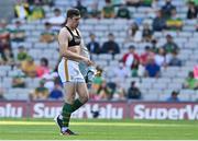 28 August 2021; David Moran of Kerry goes to change his ripped jersey during the GAA Football All-Ireland Senior Championship semi-final match between Kerry and Tyrone at Croke Park in Dublin. Photo by Brendan Moran/Sportsfile