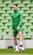 3 September 2021; Alan Browne during a Republic of Ireland training session at the Aviva Stadium in Dublin. Photo by Stephen McCarthy/Sportsfile