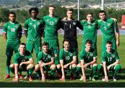 3 September 2021; Republic of Ireland team ahead of the UEFA European U21 Championship Qualifier match between Bosnia & Herzegovina and Republic of Ireland at FF BH Football Training Centre in Zenica, Bosnia. Photo by Fedja Krvavac /Sportsfile