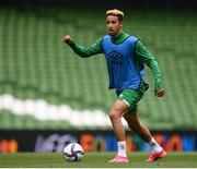 3 September 2021; Callum Robinson during a Republic of Ireland training session at the Aviva Stadium in Dublin. Photo by Stephen McCarthy/Sportsfile