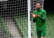3 September 2021; Shane Duffy during a Republic of Ireland training session at the Aviva Stadium in Dublin. Photo by Stephen McCarthy/Sportsfile