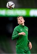 3 September 2021; Ronan Curtis during a Republic of Ireland training session at the Aviva Stadium in Dublin. Photo by Stephen McCarthy/Sportsfile