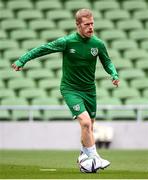 3 September 2021; Daryl Horgan during a Republic of Ireland training session at the Aviva Stadium in Dublin. Photo by Stephen McCarthy/Sportsfile
