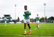 3 September 2021; Aidomo Emakhu of Shamrock Rovers before the SSE Airtricity League Premier Division match between Finn Harps and Shamrock Rovers at Finn Park in Ballybofey, Donegal. Photo by Ben McShane/Sportsfile