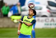 3 September 2021; Will Seymore of Finn Harps before the SSE Airtricity League Premier Division match between Finn Harps and Shamrock Rovers at Finn Park in Ballybofey, Donegal. Photo by Ben McShane/Sportsfile