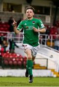 3 September 2021; Cian Murphy of Cork City celebrates after scoring his side's second goal during the SSE Airtricity League First Division match between Cork City and Athlone Town at Turners Cross in Cork. Photo by Michael P Ryan/Sportsfile