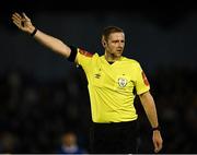 3 September 2021; Referee John McLoughlin during the SSE Airtricity League Premier Division match between Waterford and Dundalk at the RSC in Waterford. Photo by Piaras Ó Mídheach/Sportsfile