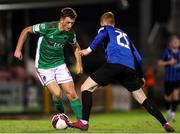 3 September 2021; Cian Bargary of Cork City in action against Glen McAuley of Athlone Town during the SSE Airtricity League First Division match between Cork City and Athlone Town at Turners Cross in Cork. Photo by Michael P Ryan/Sportsfile