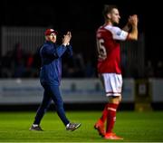 3 September 2021; St Patrick's Athletic head coach Stephen O'Donnell after the SSE Airtricity League Premier Division match between St Patrick's Athletic and Longford Town at Richmond Park in Dublin. Photo by Eóin Noonan/Sportsfile