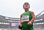 4 September 2021; Mary Fitzgerald of Ireland after competing in the F40 Women's Shot Put final at the Olympic Stadium on day eleven during the Tokyo 2020 Paralympic Games in Tokyo, Japan. Photo by Sam Barnes/Sportsfile