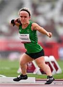 4 September 2021; Mary Fitzgerald of Ireland competing in the F40 Women's Shot Put final at the Olympic Stadium on day eleven during the Tokyo 2020 Paralympic Games in Tokyo, Japan. Photo by Sam Barnes/Sportsfile