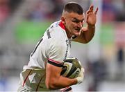 3 September 2021; Ben Moxham of Ulster during the Pre-Season Friendly match between Ulster and Saracens at Kingspan Stadium in Belfast. Photo by Brendan Moran/Sportsfile