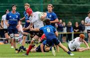 4 September 2021; James McKillop of Ulster during the IRFU U18 Men's Clubs Interprovincial Championship Round 3 match between Ulster and Leinster at Newforge in Belfast. Photo by John Dickson/Sportsfile