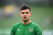 4 September 2021; John Egan of Republic of Ireland before the FIFA World Cup 2022 qualifying group A match between Republic of Ireland and Azerbaijan at the Aviva Stadium in Dublin. Photo by Stephen McCarthy/Sportsfile
