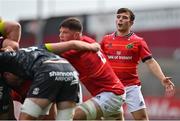 4 September 2021; Rowan Osborne of Munster Red VX during a challenge match between Munster XV Red and Munster XV Grey at Thomond Park in Limerick. Photo by Brendan Moran/Sportsfile