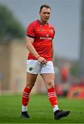 4 September 2021; Seán French of Munster Red VX during a challenge match between Munster XV Red and Munster XV Grey at Thomond Park in Limerick. Photo by Brendan Moran/Sportsfile
