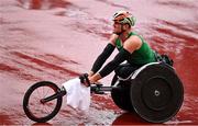 5 September 2021; Patrick Monahan of Ireland after competing in the Men's T54 Marathon at the Olympic Stadium on day twelve during the Tokyo 2020 Paralympic Games in Tokyo, Japan. Photo by Sam Barnes/Sportsfile