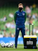4 September 2021; Republic of Ireland athletic therapist Sam Rice before the FIFA World Cup 2022 qualifying group A match between Republic of Ireland and Azerbaijan at the Aviva Stadium in Dublin. Photo by Stephen McCarthy/Sportsfile